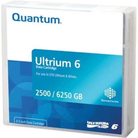 Quantum Quantum Data Cartridge, Lto Ultrium 6, 20-Pack. Library Pack For, PK20 MR-L6MQN-20